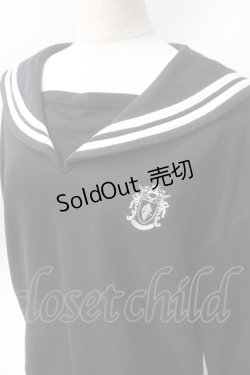 画像4: NieR Clothing / セーラースウェット  黒 Y-25-06-20-048-PU-TO-SZ-ZT337