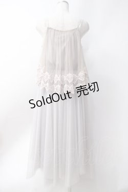 画像3: axes femme / レース重ねワンピース  グレー Y-25-06-20-056-AX-OP-SZ-ZY