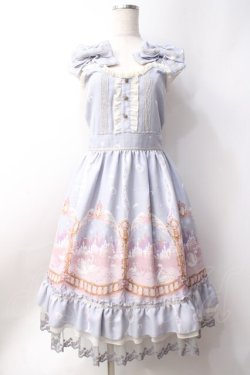 画像1: axes femme POETIQUE / スイートスワンワンピース  サックス Y-25-06-20-060-AX-OP-SZ-ZY