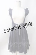 axes femme POETIQUE / バックデザインサス付きスカート  紺 Y-25-06-20-069-AX-OP-SZ-ZY