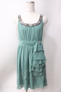 axes femme / ビジュー付きパーティドレス  ミント Y-25-06-20-075-AX-OP-SZ-ZY