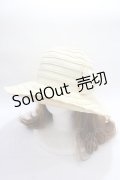 axes femme / リボン付きハット   Y-25-06-20-008-AX-AC-SZ-ZY