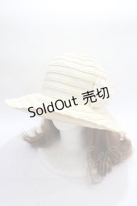axes femme / リボン付きハット   Y-25-06-20-008-AX-AC-SZ-ZY