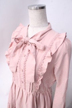 画像3: axes femme POETIQUE / クラシックロングワンピース  ピンク Y-25-06-20-089-AX-OP-SZ-ZY