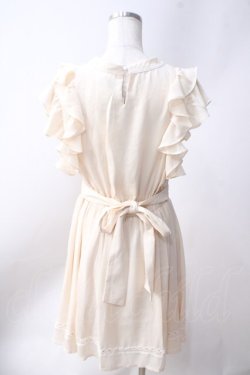 画像2: axes femme POETIQUE / 刺繍ワンピース  生成り Y-25-06-20-091-AX-OP-SZ-ZY