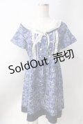 axes femme POETIQUE / 航海図柄セーラーワンピース  紺 Y-25-06-20-092-AX-OP-SZ-ZY