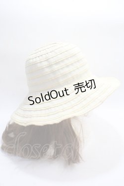 画像4: axes femme / リボン付きハット   Y-25-06-20-008-AX-AC-SZ-ZY
