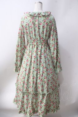 画像2: FLC / 星野桜子コラボ2way柄ワンピース  グリーン Y-25-06-20-099-LO-OP-SZ-ZY