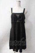 PUNK RAVE / casual gothic mini dress  黒 Y-25-06-20-102-PU-OP-SZ-ZY