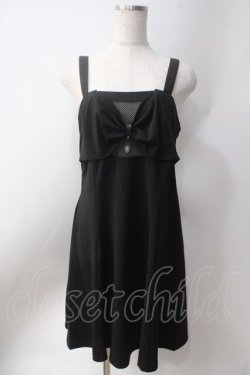 画像1: PUNK RAVE / casual gothic mini dress  黒 Y-25-06-20-102-PU-OP-SZ-ZY