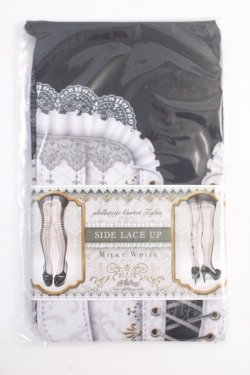 画像1: abilletage / SIDE LACE-UPコルセットタイツ   Y-25-06-20-002-GO-ZA-SZ-ZY