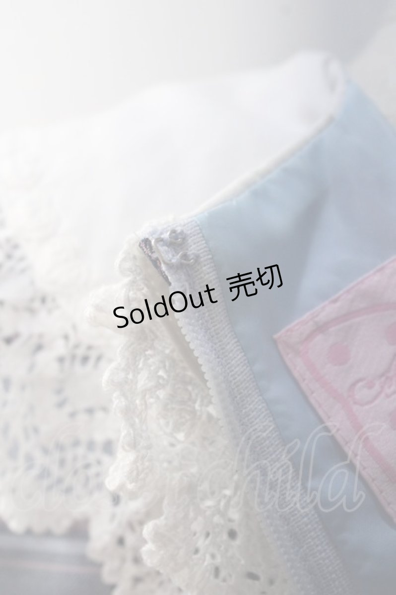 画像6: Angelic Pretty / Dolly Girl付け袖ワンピース(タータン)  サックス Y-25-06-20-104-AP-OP-SZ-ZY (6)
