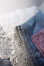 画像6: Angelic Pretty / Dolly Girl付け袖ワンピース(タータン)  サックス Y-25-06-20-104-AP-OP-SZ-ZY (6)