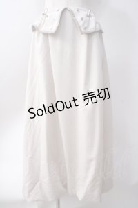axes femme / 衿デザインスカート  生成り Y-25-06-20-108-AX-SK-SZ-ZY