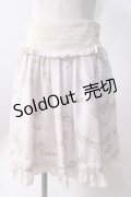 axes femme POETIQUE / リボン柄スカート  ピンク Y-25-06-20-110-AX-SK-SZ-ZY