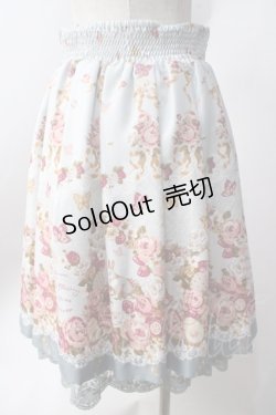 画像2: axes femme POETIQUE / イースターラビットスカート  サックス Y-25-06-20-111-AX-SK-SZ-ZY