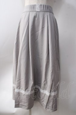 画像1: axes femme / アンプルフリルスカート  グレー Y-25-06-20-116-AX-SK-SZ-ZY