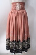 axes femme / 街柄2wayスカート  オレンジ Y-25-06-20-122-AX-SK-SZ-ZY