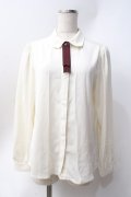 F i.n.t / Bookmarkタイ付きブラウス F オフ×レッド Y-25-06-20-011-CA-BL-SZ-ZY
