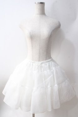 画像1: Angelic Pretty / ドレスアップパニエ  ホワイト Y-25-06-20-134-AP-SK-SZ-ZY