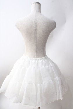 画像2: Angelic Pretty / ドレスアップパニエ  ホワイト Y-25-06-20-134-AP-SK-SZ-ZY