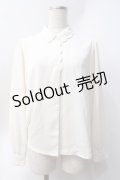 F i.n.t / スカラップブラウス F アイボリー Y-25-06-20-012-CA-BL-SZ-ZY