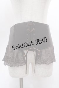axes femme / レースアップコルセットベルト  ブラウン Y-25-06-20-003-AX-ZA-SZ-ZY