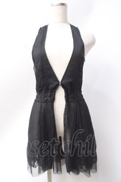 画像1: axes femme / シフォンジレ  黒 Y-25-06-20-018-AX-TO-SZ-ZY