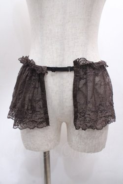 画像4: axes femme / レースアップコルセットベルト  ブラウン Y-25-06-20-003-AX-ZA-SZ-ZY