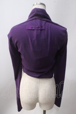 画像2: Ozz Croce / 刺繍入りボレロ  紫 Y-25-06-22-006-OO-TO-SZ-ZT102