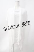 CIVARIZE / Unite ドレープカットソー 44 ホワイト Y-25-06-22-022-GO-TO-SZ-ZT187