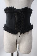 ATELIER PIERROT / Decay Gauze Corset  黒 Y-25-06-22-026-EL-TO-AS-ZY
