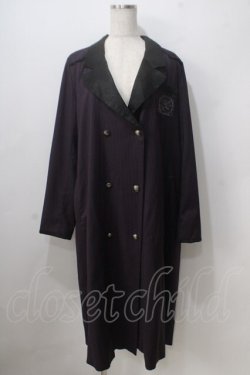 画像1: Hoshibako Works / ヒヤシンスの詩　コート  パープル Y-25-06-24-030-LO-JA-SZ-ZY