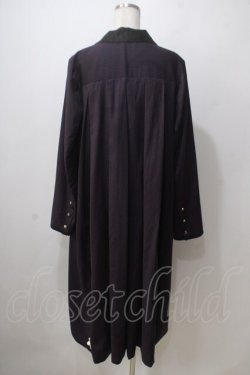画像2: Hoshibako Works / ヒヤシンスの詩　コート  パープル Y-25-06-24-030-LO-JA-SZ-ZY