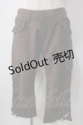 axes femme / 裾レースカーゴパンツ L 茶 Y-25-06-24-032-AX-PA-SZ-ZT