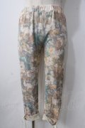 axes femme / 花柄カットソーパンツ M イエロー Y-25-06-24-034-AX-PA-SZ-ZT0621Y