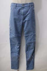 MILKBOY / ダメージパンツ  サックス Y-25-06-24-044-MB-PA-AS-ZT187