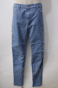 MILKBOY / ダメージパンツ  サックス Y-25-06-24-044-MB-PA-AS-ZT187
