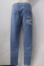 画像2: MILKBOY / ダメージパンツ  サックス Y-25-06-24-044-MB-PA-AS-ZT187 (2)