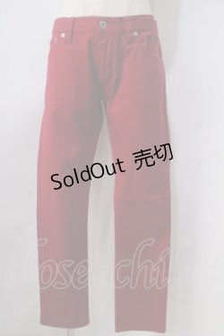 画像1: SEXY DYNAMITE LONDON (CHOICE) / スキニーパンツ  赤 Y-25-06-24-045-PU-PA-AS-ZT414