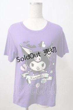画像1: LISTEN FLAVOR / クロミTシャツ  パープル Y-25-06-24-048-PU-TO-SZ-ZT187
