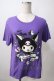 画像1: LISTEN FLAVOR / クロミTシャツ  パープル Y-25-06-24-048-PU-TO-SZ-ZT187 (1)