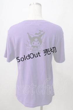 画像2: LISTEN FLAVOR / クロミTシャツ  パープル Y-25-06-24-048-PU-TO-SZ-ZT187