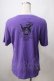 画像2: LISTEN FLAVOR / クロミTシャツ  パープル Y-25-06-24-048-PU-TO-SZ-ZT187 (2)