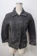 HYSTERIC GLAMOUR / デニムジャケット F 黒 Y-25-06-24-054-PU-JA-SZ-ZT0621Y