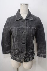 HYSTERIC GLAMOUR / デニムジャケット F 黒 Y-25-06-24-054-PU-JA-SZ-ZT338