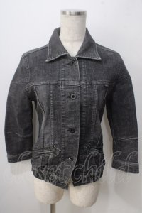 HYSTERIC GLAMOUR / デニムジャケット F 黒 Y-25-06-24-054-PU-JA-SZ-ZT338