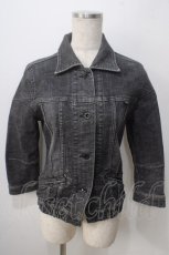 画像1: HYSTERIC GLAMOUR / デニムジャケット F 黒 Y-25-06-24-054-PU-JA-SZ-ZT338 (1)
