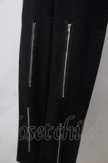 画像3: ark / ZIPパンツ  黒 Y-25-06-24-057-PU-PA-SZ-ZT414 (3)