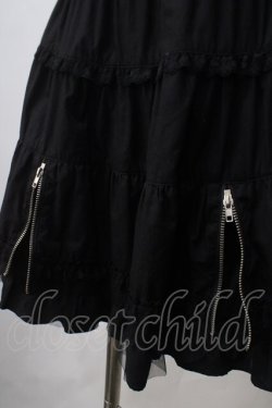 画像3: PUTUMAYO / 裾Zipスカート  黒 Y-25-06-24-063-PT-SK-SZ-ZY